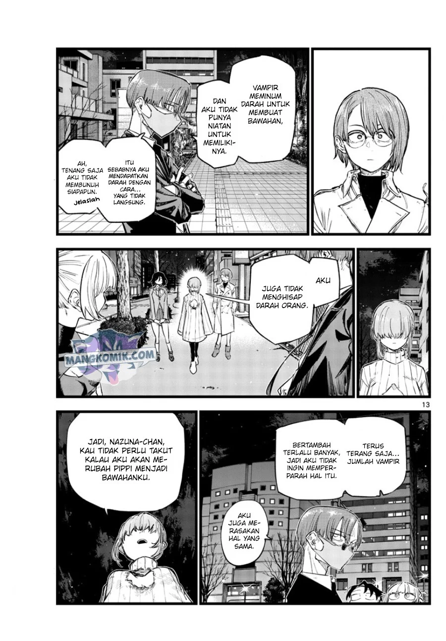 Yofukashi no Uta — Chapter 123, halaman 14