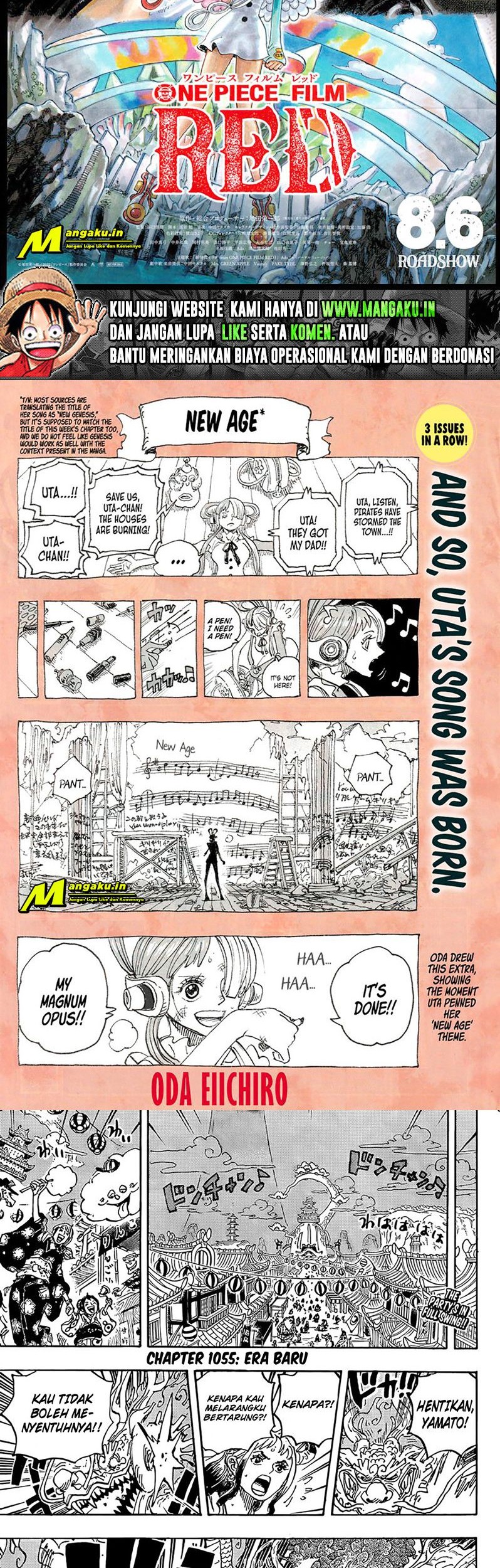One Piece — Chapter 1055, halaman 2
