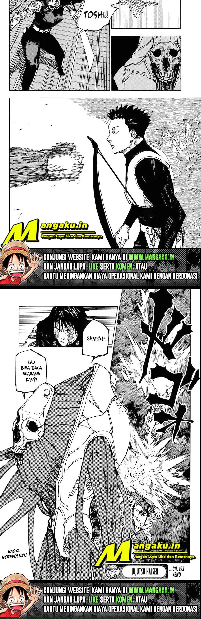 Jujutsu Kaisen — Chapter 192, halaman 11