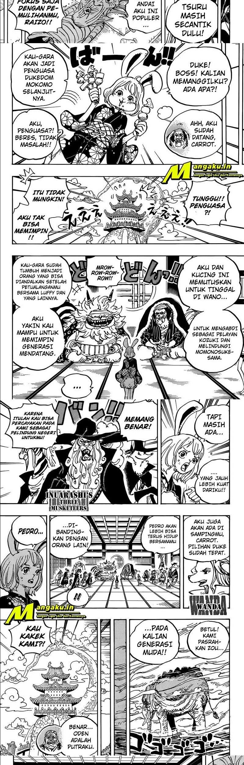 One Piece — Chapter 1056, halaman 3