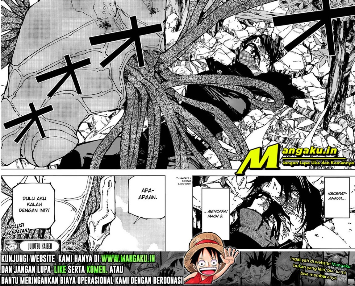 Jujutsu Kaisen — Chapter 193, halaman 10