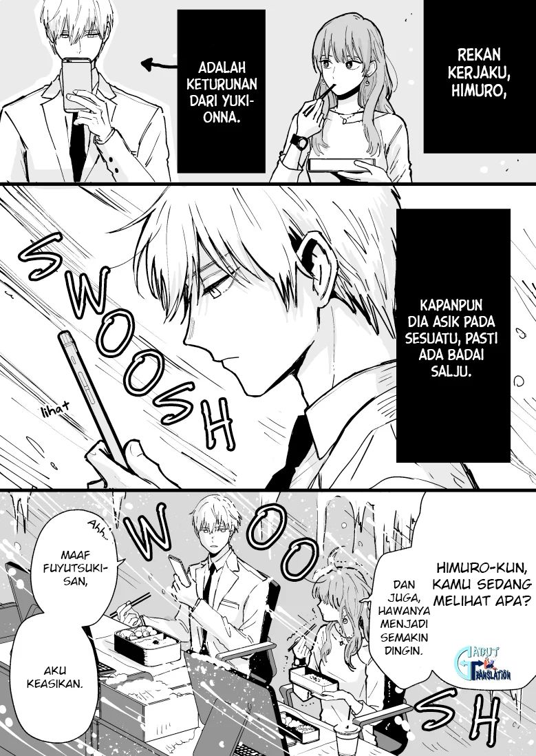 Koori Zokusei Danshi to Cool na Douryo Joshi — Chapter 2, halaman 2