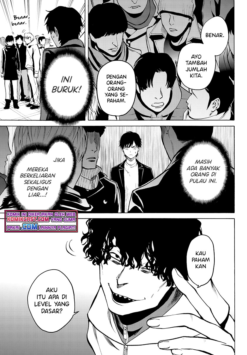 Konya wa Tsuki ga Kirei Desu ga, Toriaezu Shi ne — Chapter 27, halaman 37