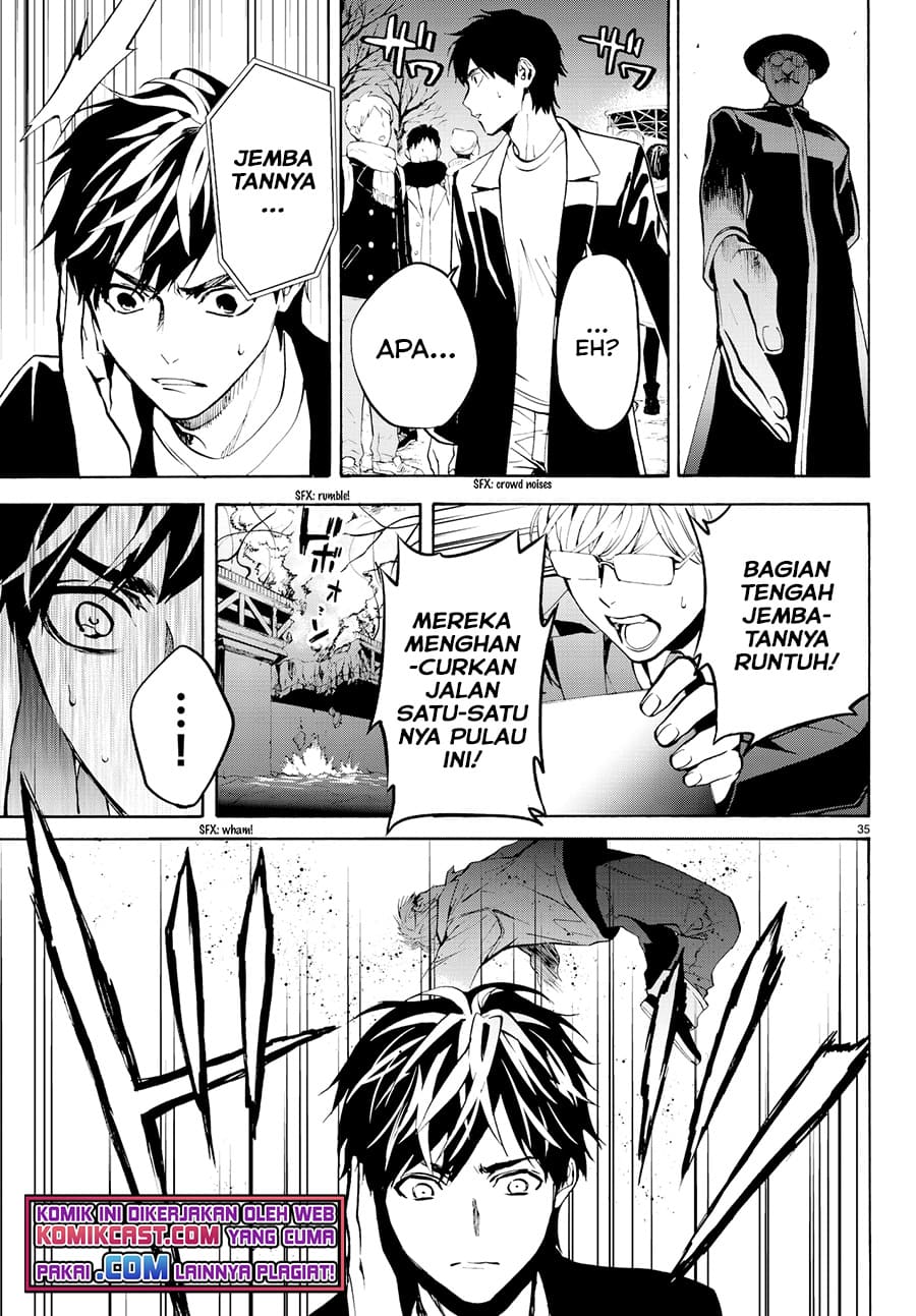 Konya wa Tsuki ga Kirei Desu ga, Toriaezu Shi ne — Chapter 25, halaman 34