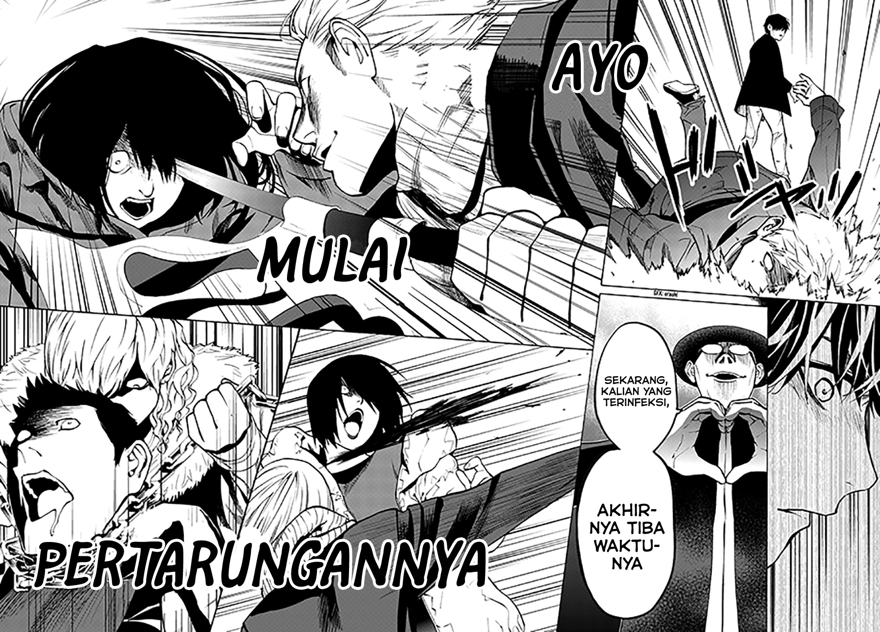 Konya wa Tsuki ga Kirei Desu ga, Toriaezu Shi ne — Chapter 25, halaman 35