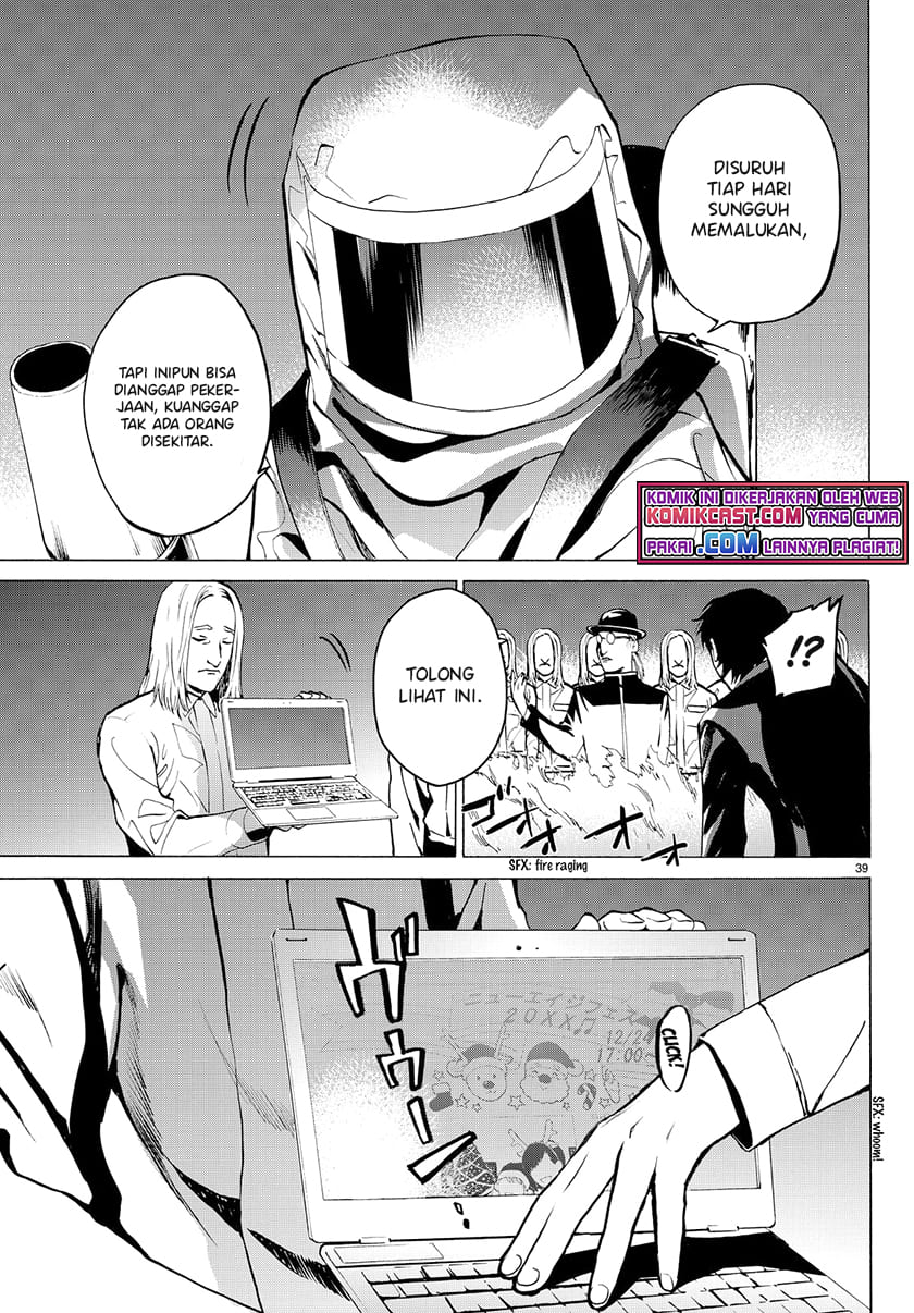 Konya wa Tsuki ga Kirei Desu ga, Toriaezu Shi ne — Chapter 23, halaman 40