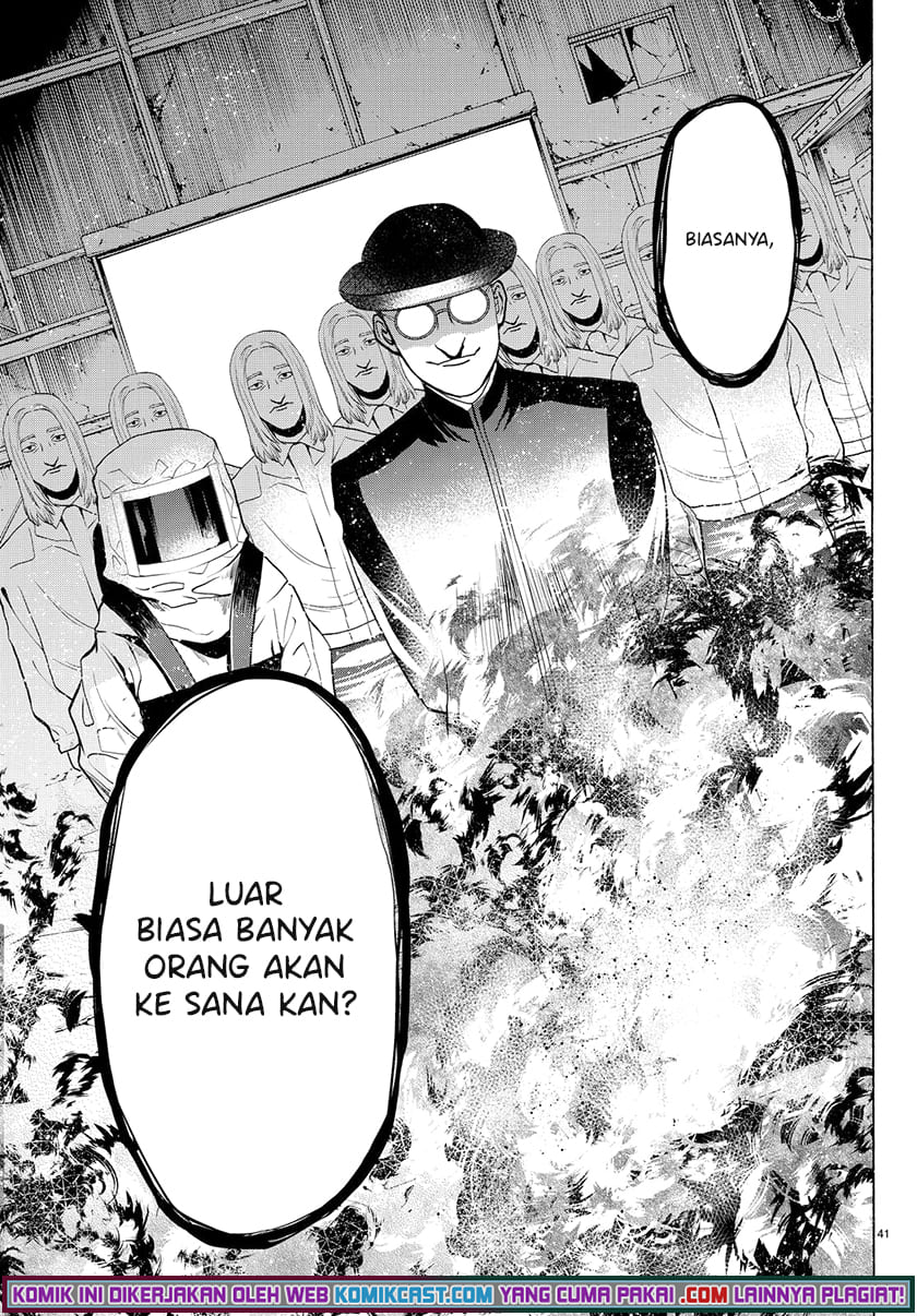 Konya wa Tsuki ga Kirei Desu ga, Toriaezu Shi ne — Chapter 23, halaman 42