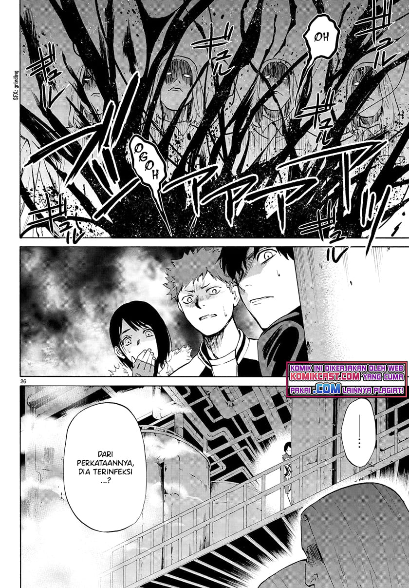 Konya wa Tsuki ga Kirei Desu ga, Toriaezu Shi ne — Chapter 22, halaman 27