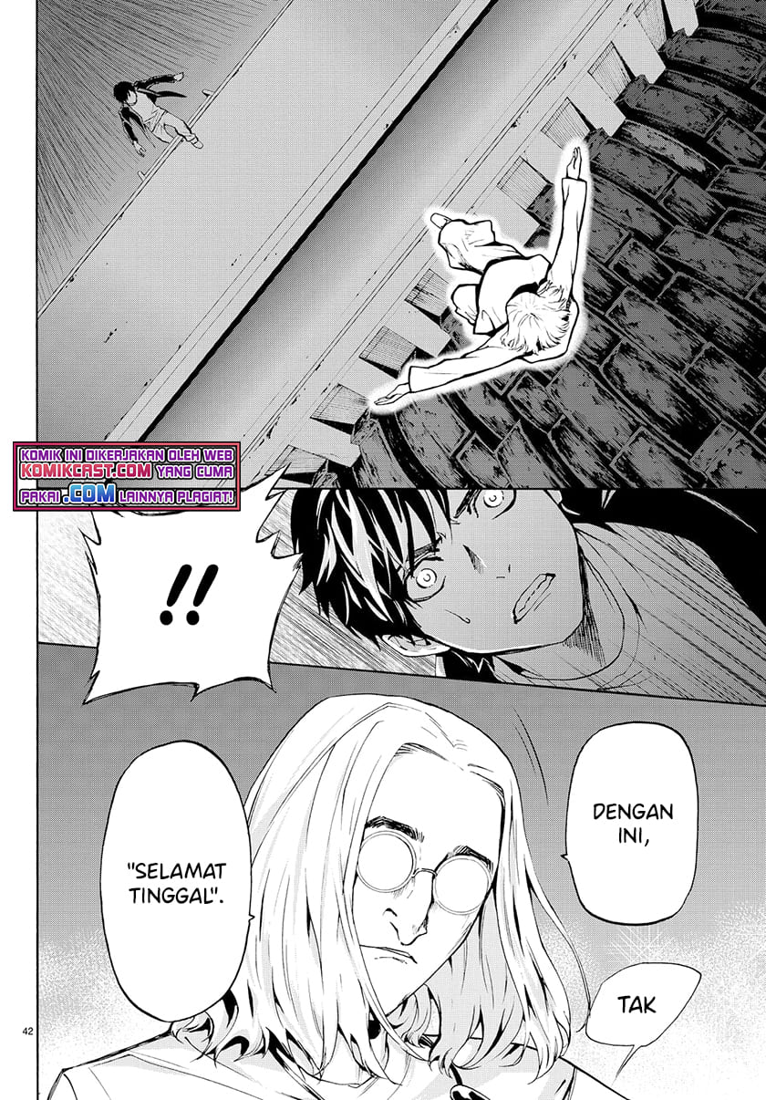 Konya wa Tsuki ga Kirei Desu ga, Toriaezu Shi ne — Chapter 22, halaman 43