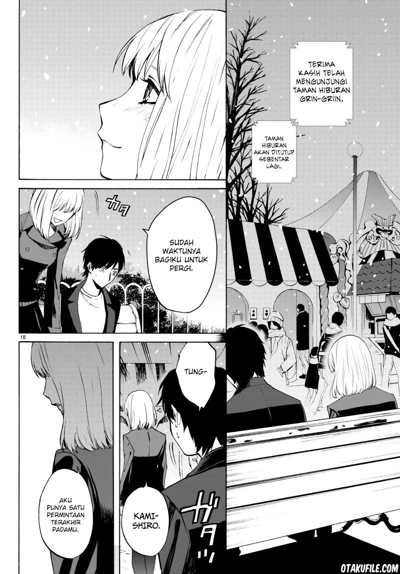 Konya wa Tsuki ga Kirei Desu ga, Toriaezu Shi ne — Chapter 19, halaman 18