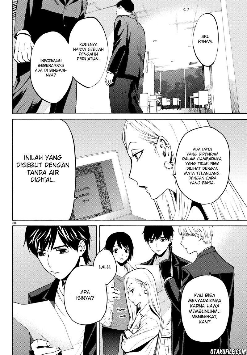Konya wa Tsuki ga Kirei Desu ga, Toriaezu Shi ne — Chapter 19, halaman 36