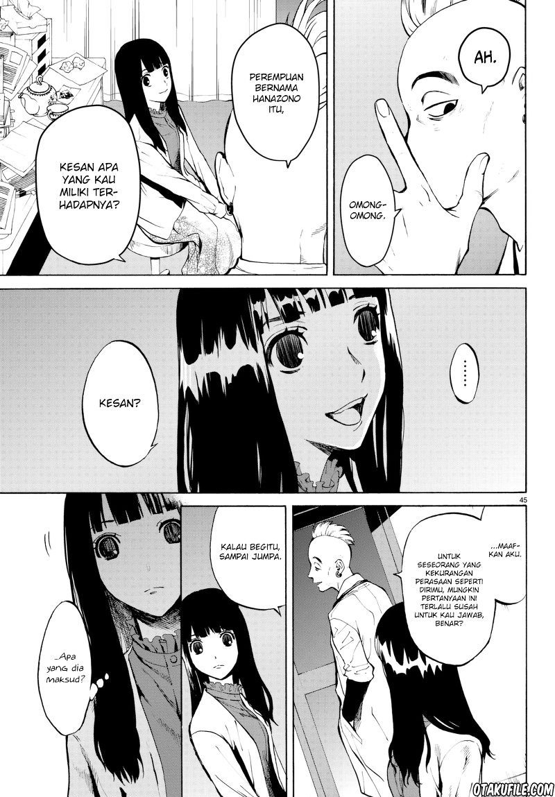 Konya wa Tsuki ga Kirei Desu ga, Toriaezu Shi ne — Chapter 19, halaman 43
