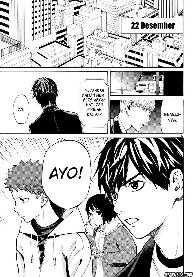 Konya wa Tsuki ga Kirei Desu ga, Toriaezu Shi ne — Chapter 19, halaman 45