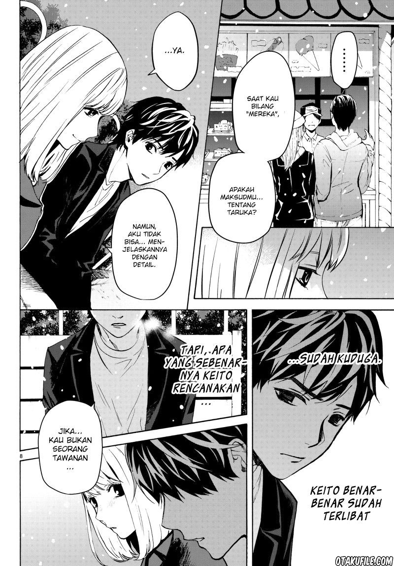 Konya wa Tsuki ga Kirei Desu ga, Toriaezu Shi ne — Chapter 19, halaman 8