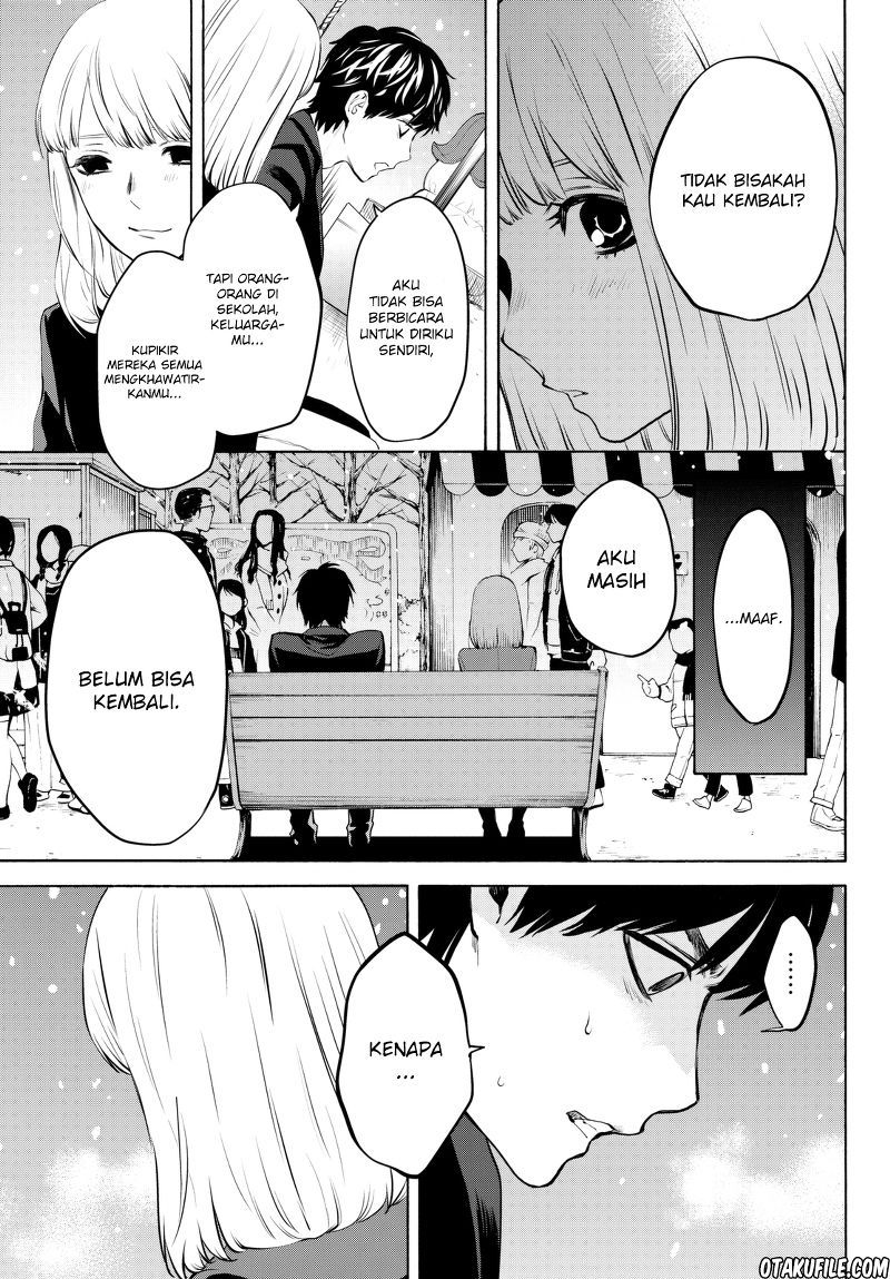 Konya wa Tsuki ga Kirei Desu ga, Toriaezu Shi ne — Chapter 19, halaman 9