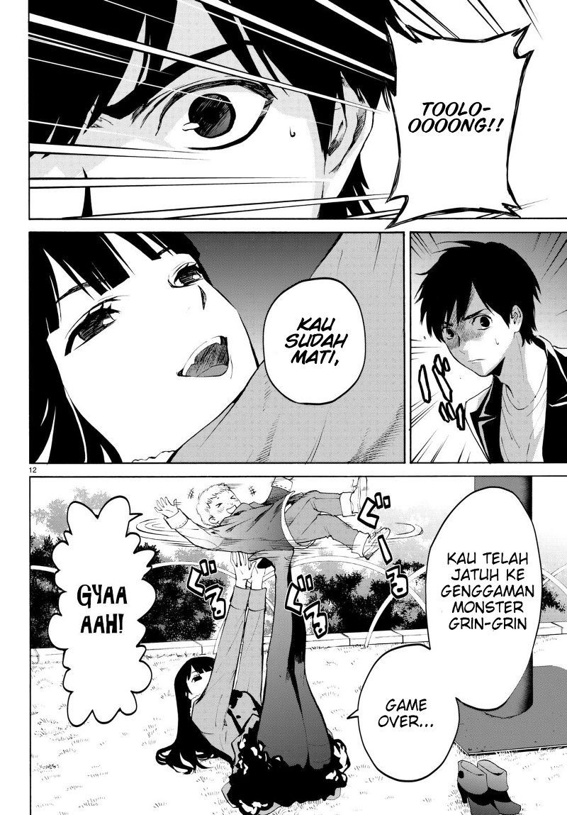 Konya wa Tsuki ga Kirei Desu ga, Toriaezu Shi ne — Chapter 18, halaman 13