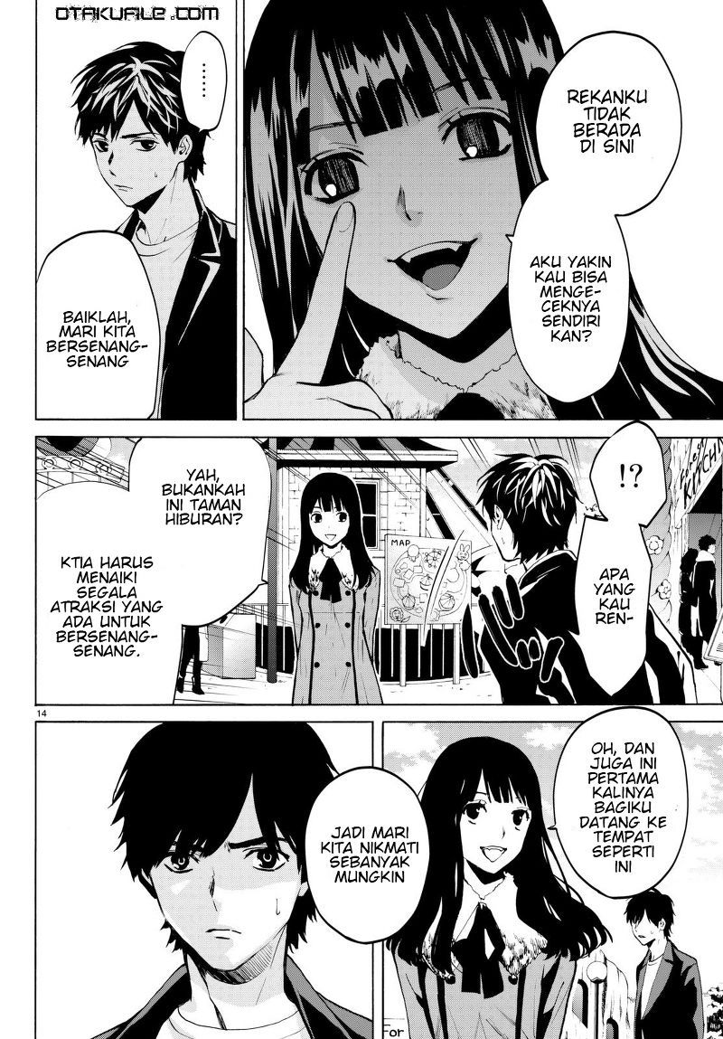 Konya wa Tsuki ga Kirei Desu ga, Toriaezu Shi ne — Chapter 18, halaman 15