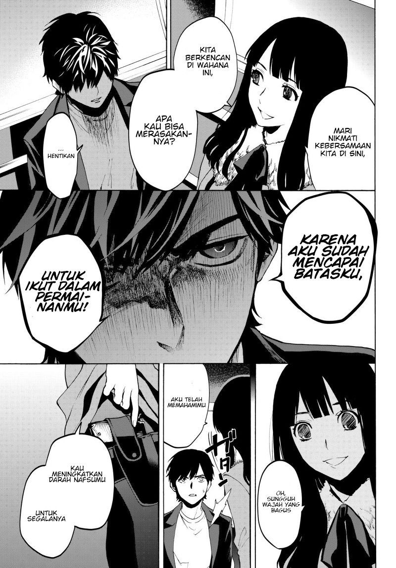 Konya wa Tsuki ga Kirei Desu ga, Toriaezu Shi ne — Chapter 18, halaman 22