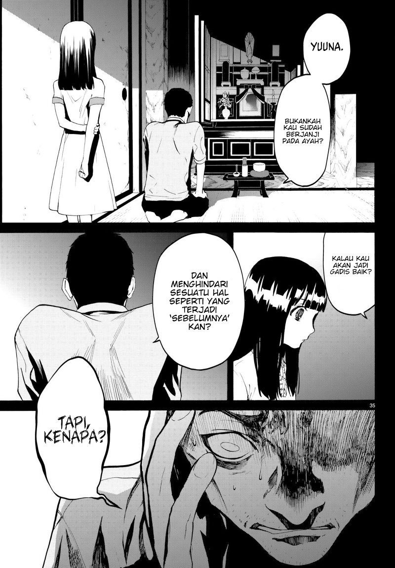 Konya wa Tsuki ga Kirei Desu ga, Toriaezu Shi ne — Chapter 18, halaman 36
