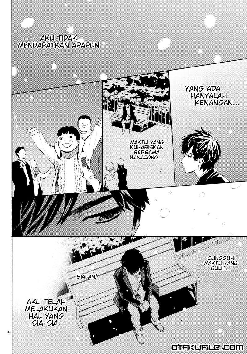 Konya wa Tsuki ga Kirei Desu ga, Toriaezu Shi ne — Chapter 18, halaman 45