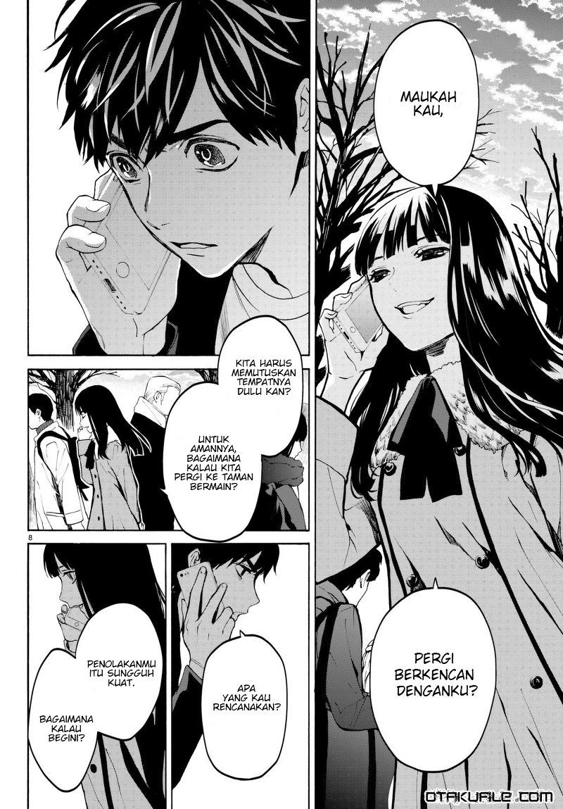 Konya wa Tsuki ga Kirei Desu ga, Toriaezu Shi ne — Chapter 18, halaman 9