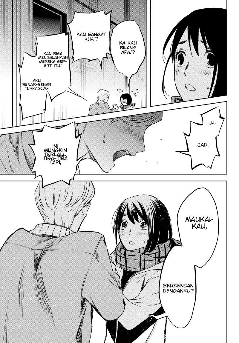 Konya wa Tsuki ga Kirei Desu ga, Toriaezu Shi ne — Chapter 17, halaman 17