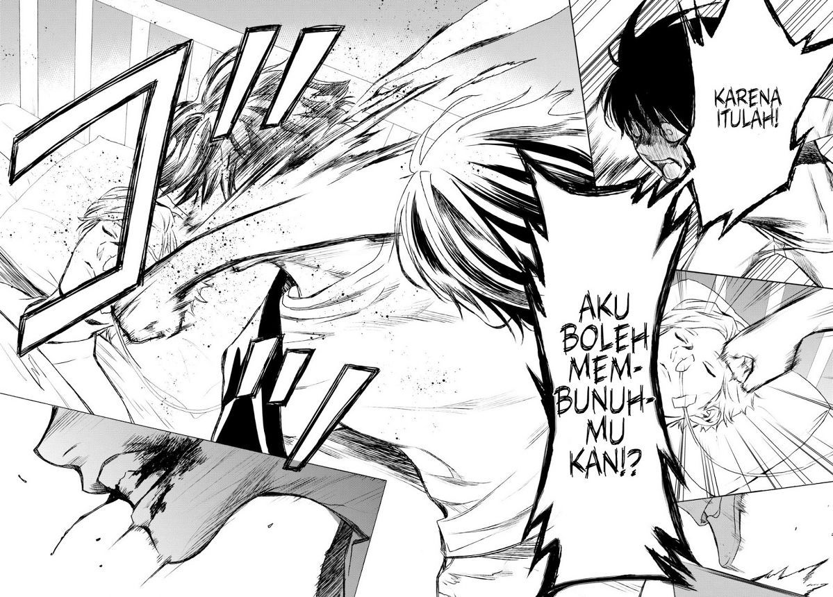 Konya wa Tsuki ga Kirei Desu ga, Toriaezu Shi ne — Chapter 17, halaman 39