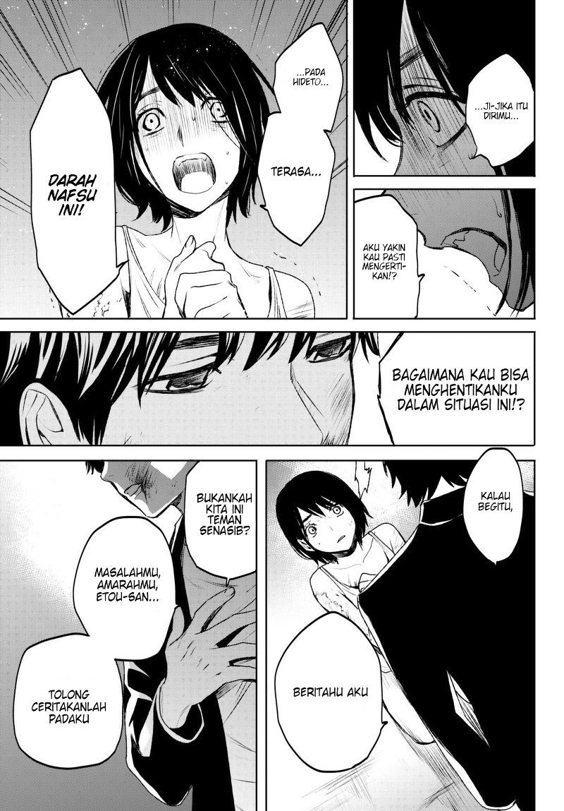 Konya wa Tsuki ga Kirei Desu ga, Toriaezu Shi ne — Chapter 17, halaman 41