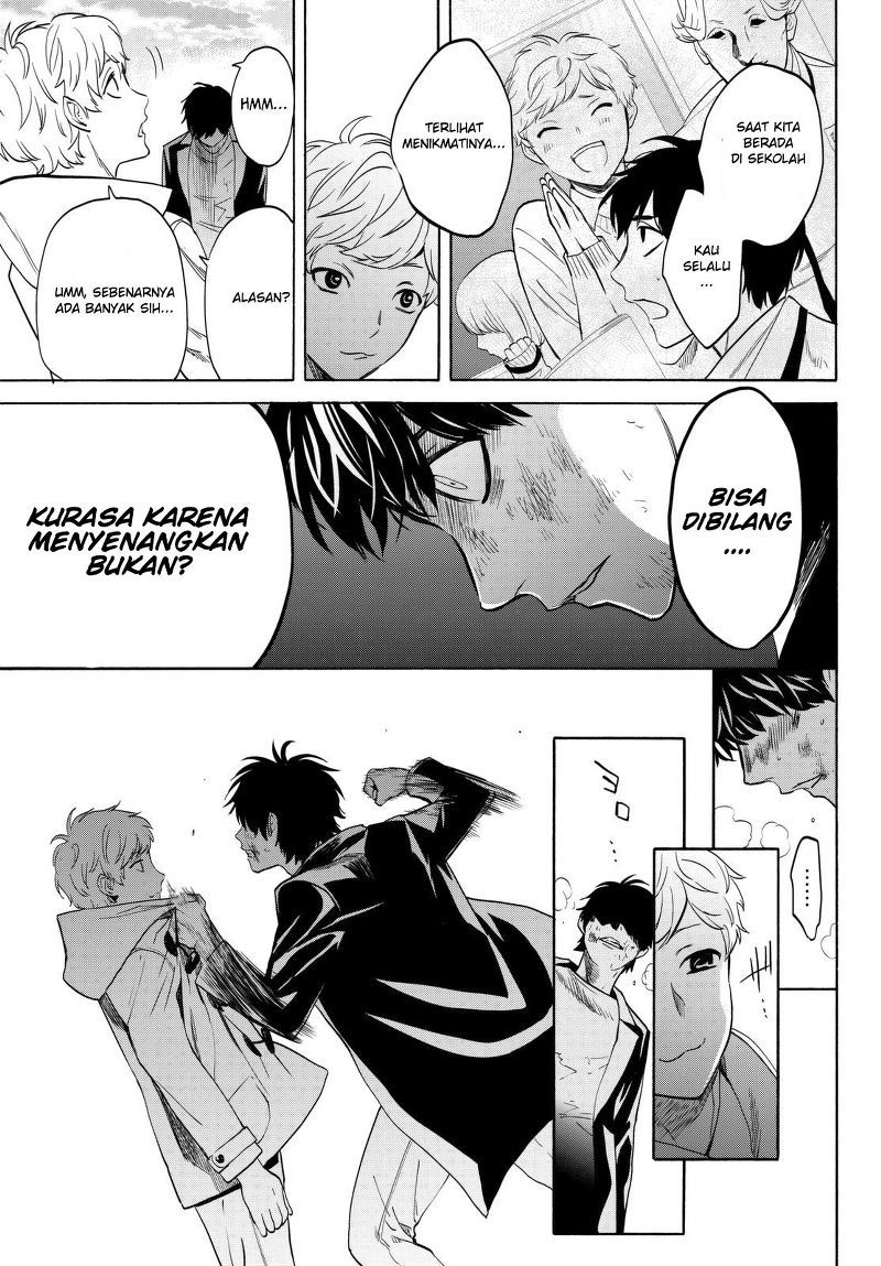 Konya wa Tsuki ga Kirei Desu ga, Toriaezu Shi ne — Chapter 16, halaman 43