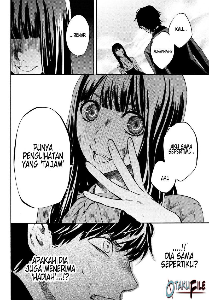 Konya wa Tsuki ga Kirei Desu ga, Toriaezu Shi ne — Chapter 15, halaman 34