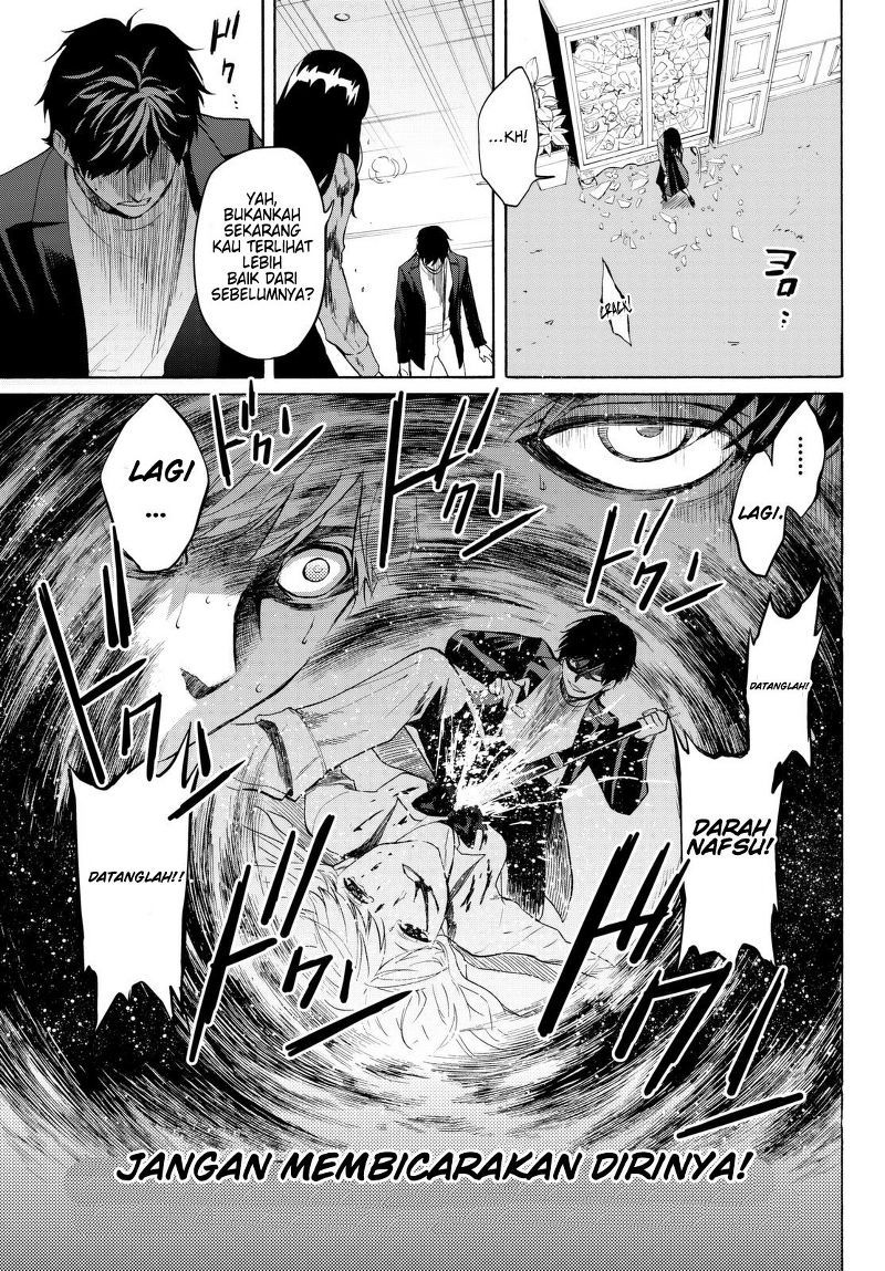 Konya wa Tsuki ga Kirei Desu ga, Toriaezu Shi ne — Chapter 15, halaman 43