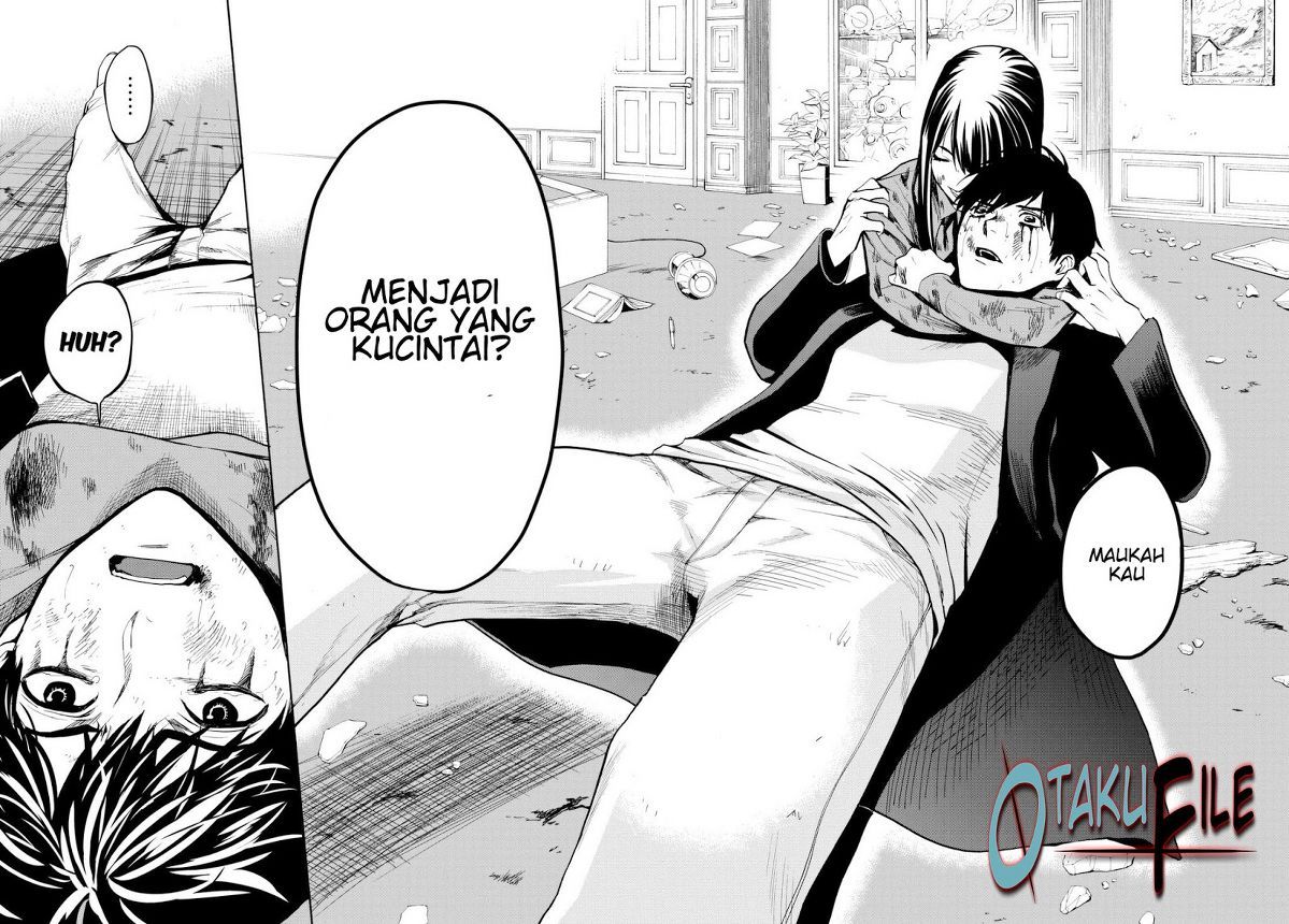 Konya wa Tsuki ga Kirei Desu ga, Toriaezu Shi ne — Chapter 15, halaman 52