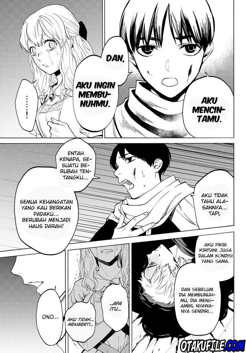 Konya wa Tsuki ga Kirei Desu ga, Toriaezu Shi ne — Chapter 13, halaman 59