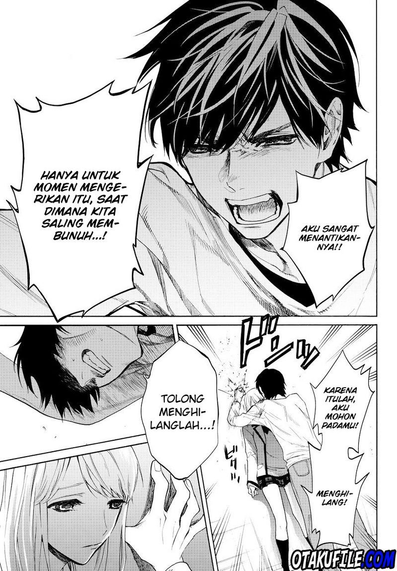 Konya wa Tsuki ga Kirei Desu ga, Toriaezu Shi ne — Chapter 12, halaman 24