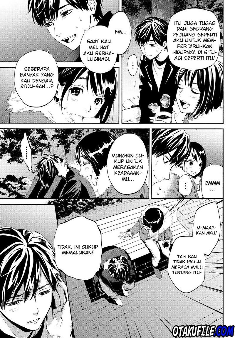 Konya wa Tsuki ga Kirei Desu ga, Toriaezu Shi ne — Chapter 12, halaman 28