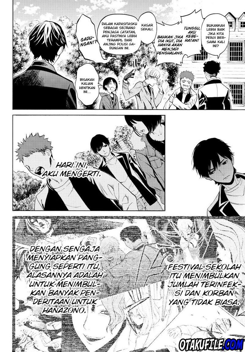 Konya wa Tsuki ga Kirei Desu ga, Toriaezu Shi ne — Chapter 12, halaman 42