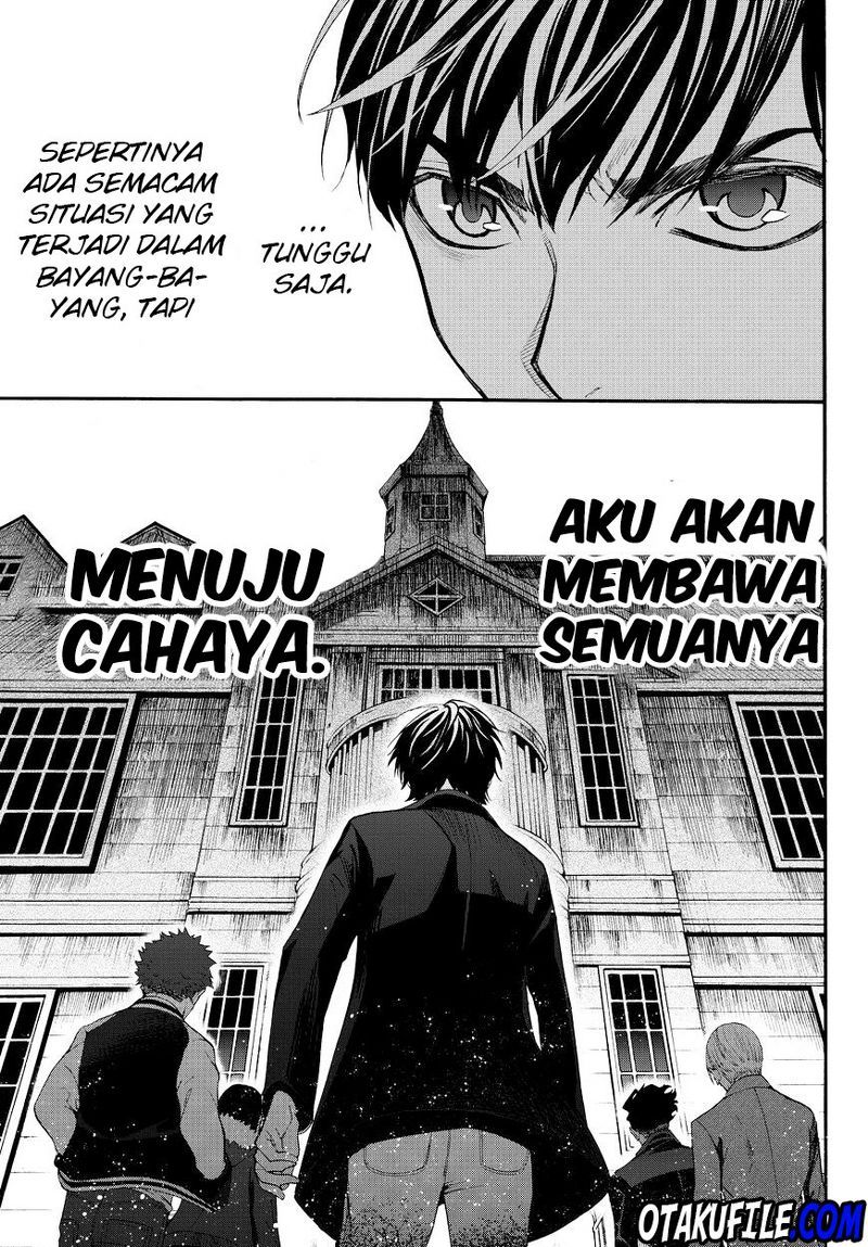 Konya wa Tsuki ga Kirei Desu ga, Toriaezu Shi ne — Chapter 12, halaman 43