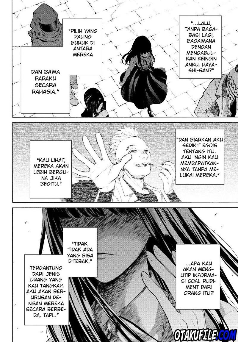 Konya wa Tsuki ga Kirei Desu ga, Toriaezu Shi ne — Chapter 12, halaman 49
