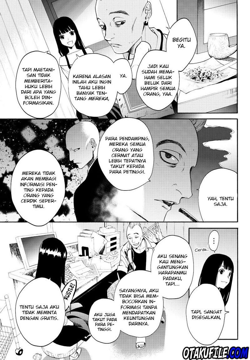 Konya wa Tsuki ga Kirei Desu ga, Toriaezu Shi ne — Chapter 12, halaman 8