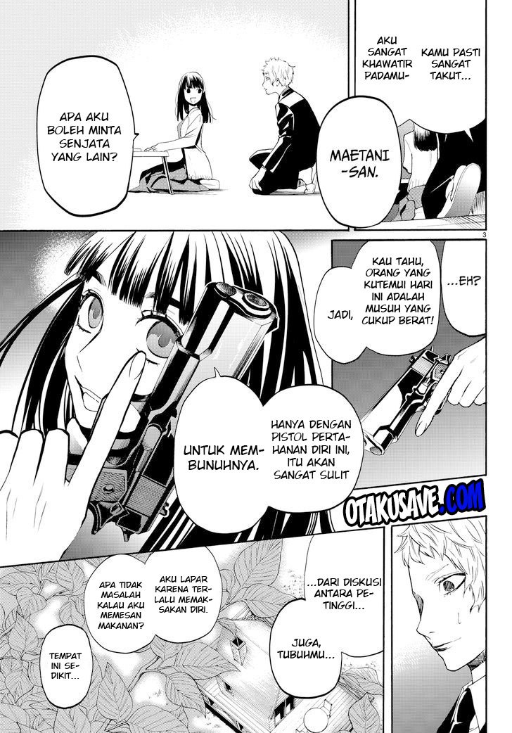 Konya wa Tsuki ga Kirei Desu ga, Toriaezu Shi ne — Chapter 11, halaman 4