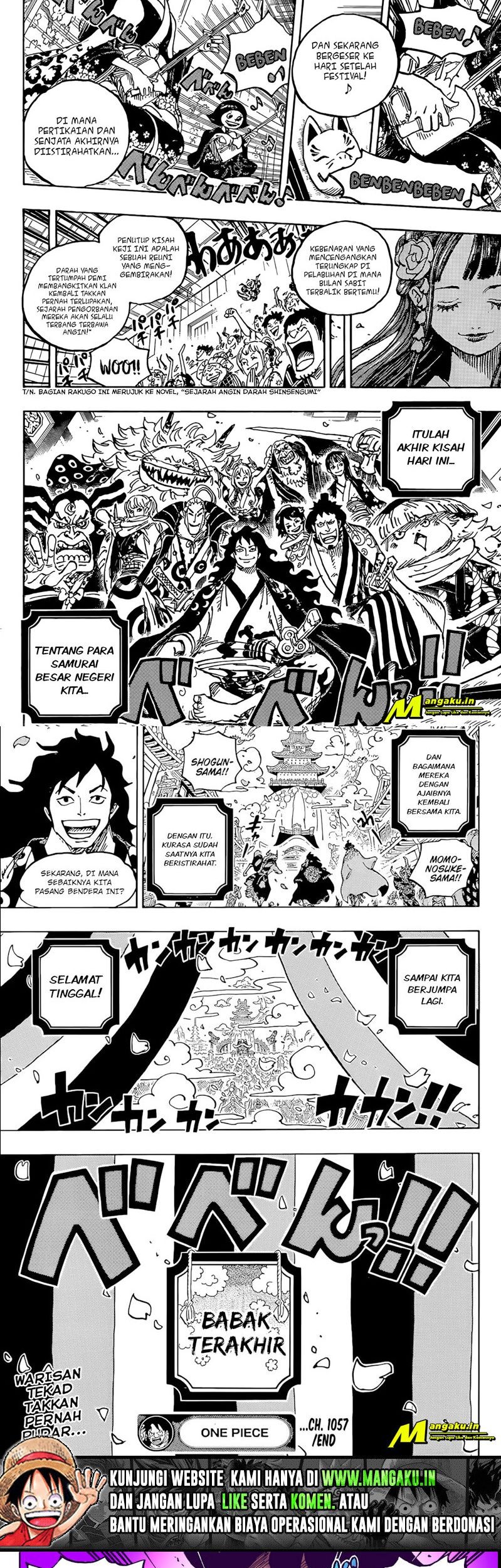 One Piece — Chapter 1057, halaman 11