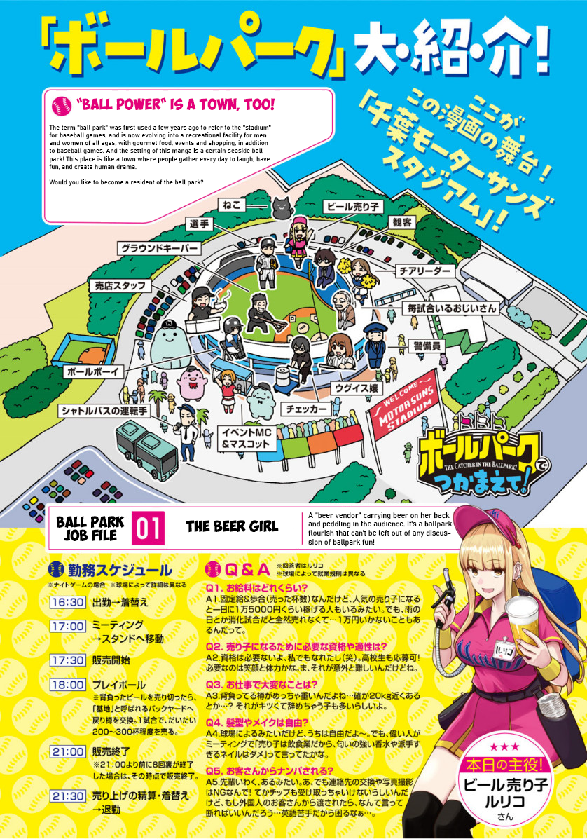 Ballpark de Tsukamaete! — Chapter 1, halaman 2