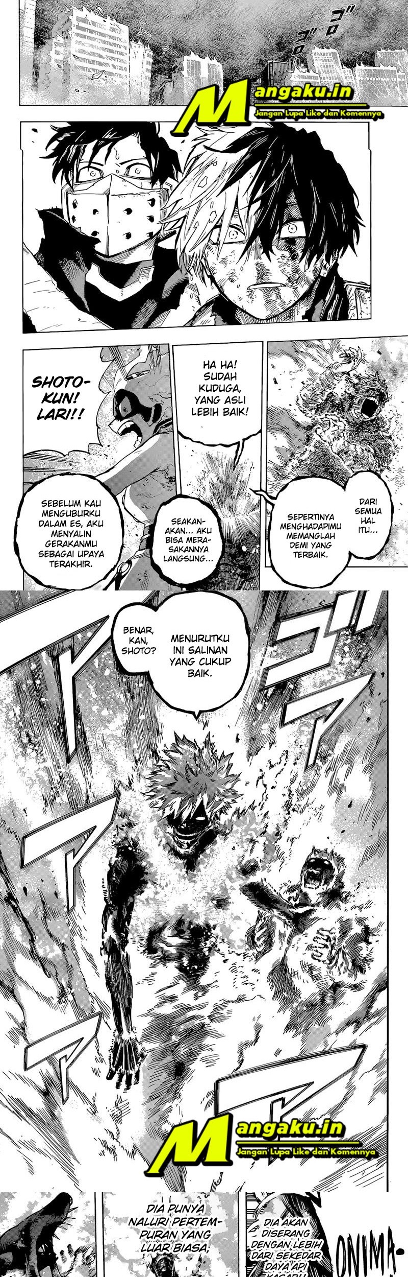 Boku no Hero Academia — Chapter 363, halaman 4