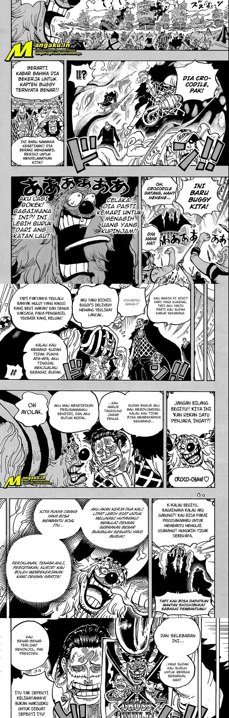 One Piece — Chapter 1058, halaman 6