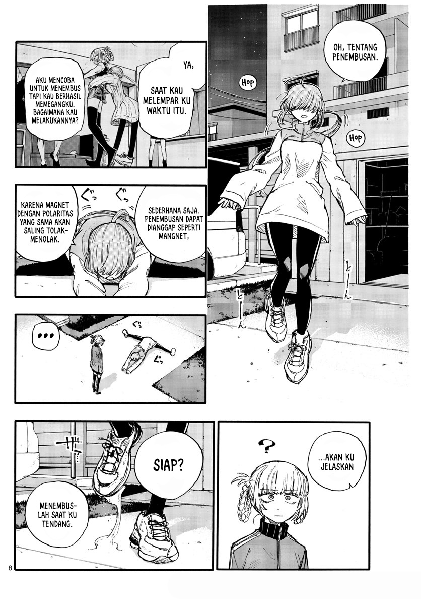 Yofukashi no Uta — Chapter 128, halaman 9
