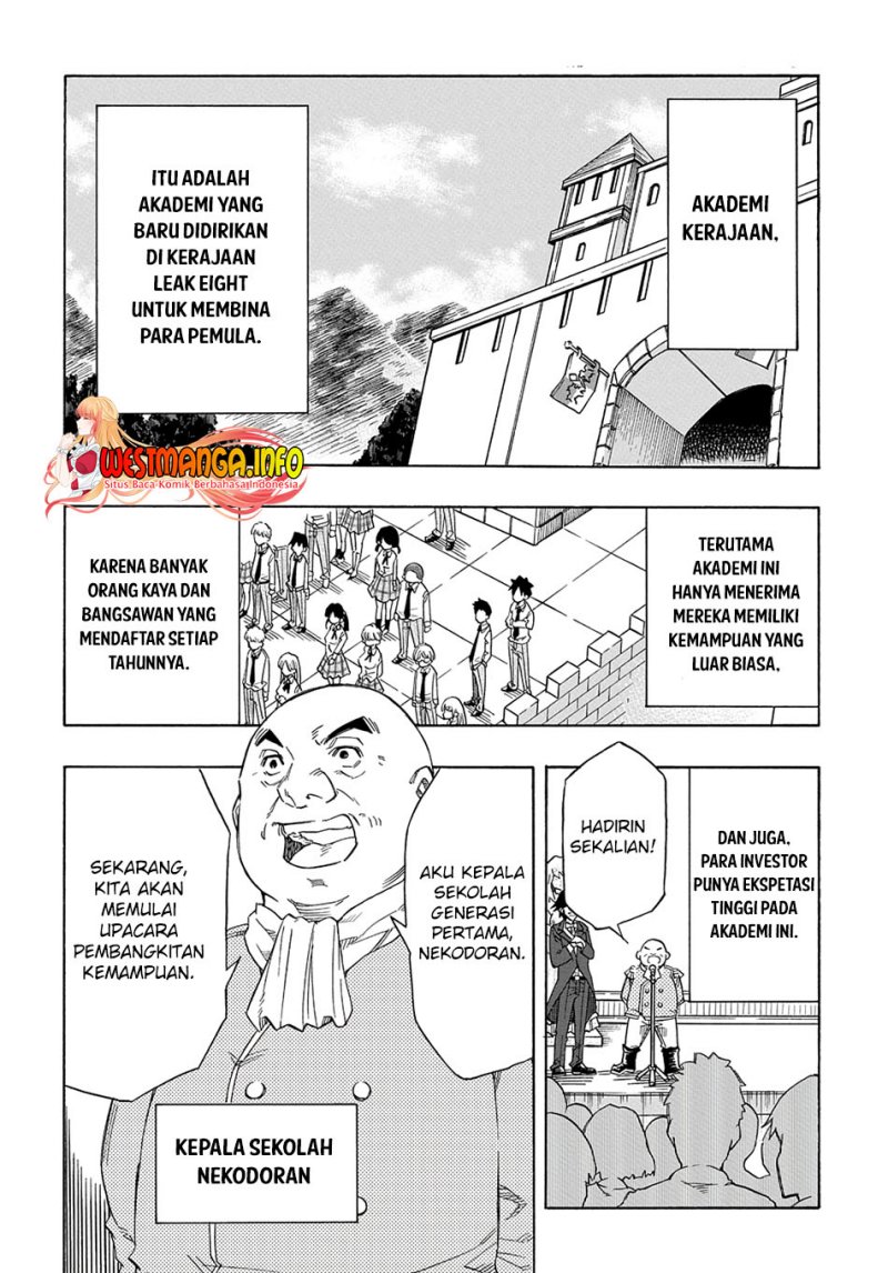 Kiyoubinbou, Jou wo Tateru – Kaitaku Gakuen no Rettousei na no ni, Joukyuu-shoku no Skill to Mahou ga Subete Tsukaemasu — Chapter 1, halaman 5