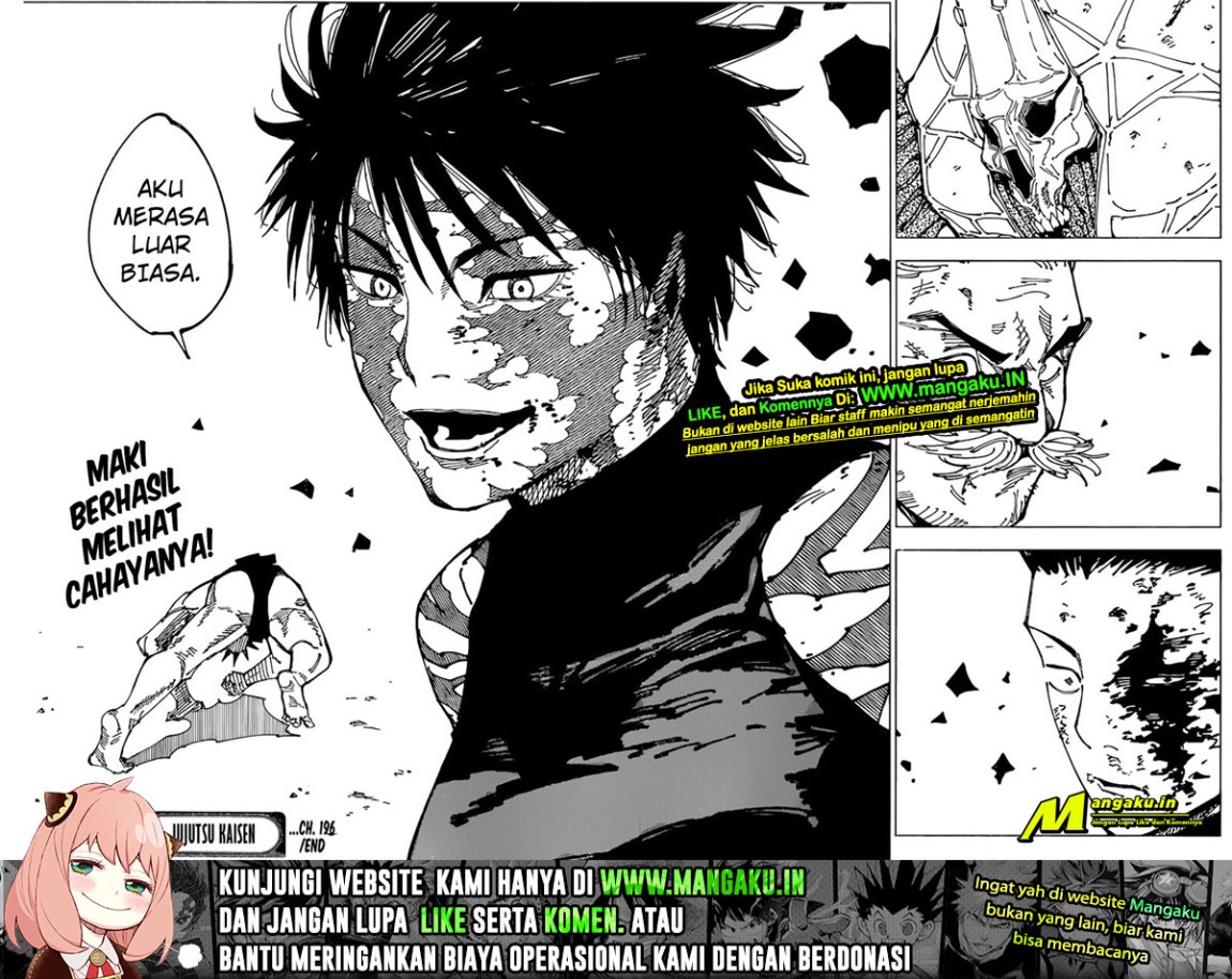 Jujutsu Kaisen — Chapter 196, halaman 10