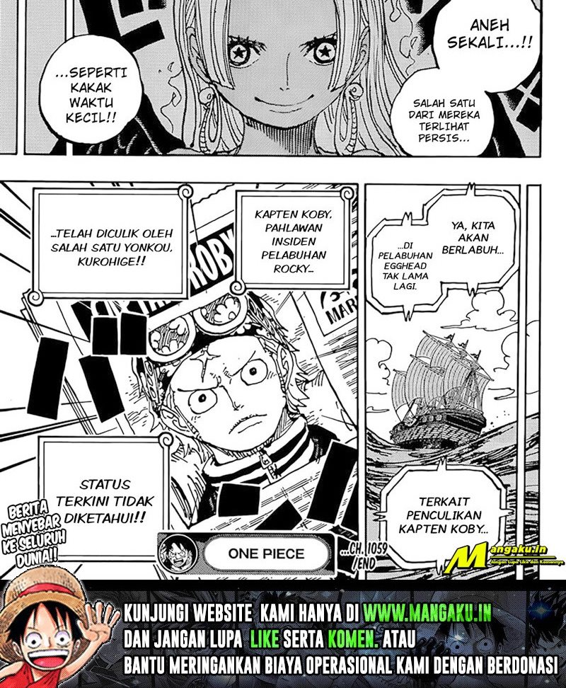 One Piece — Chapter 1059, halaman 11