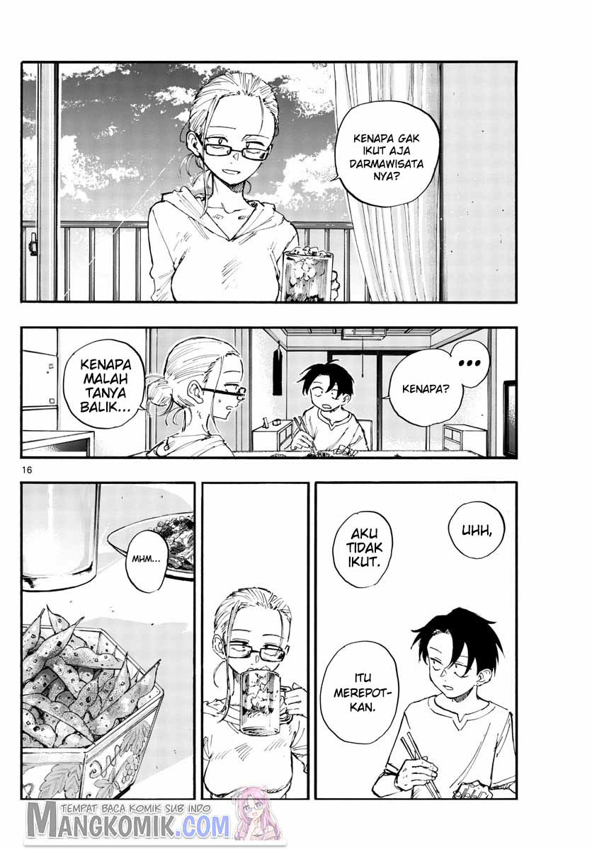 Yofukashi no Uta — Chapter 130, halaman 17