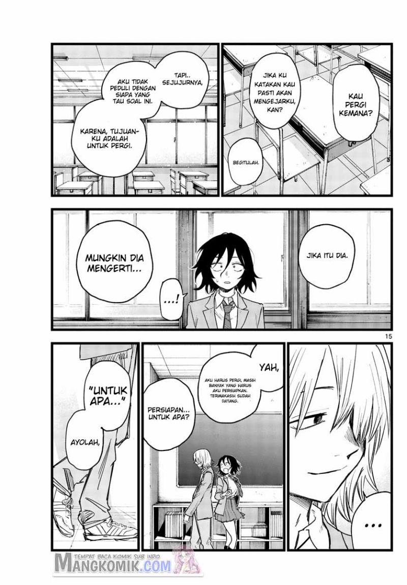 Yofukashi no Uta — Chapter 131, halaman 16